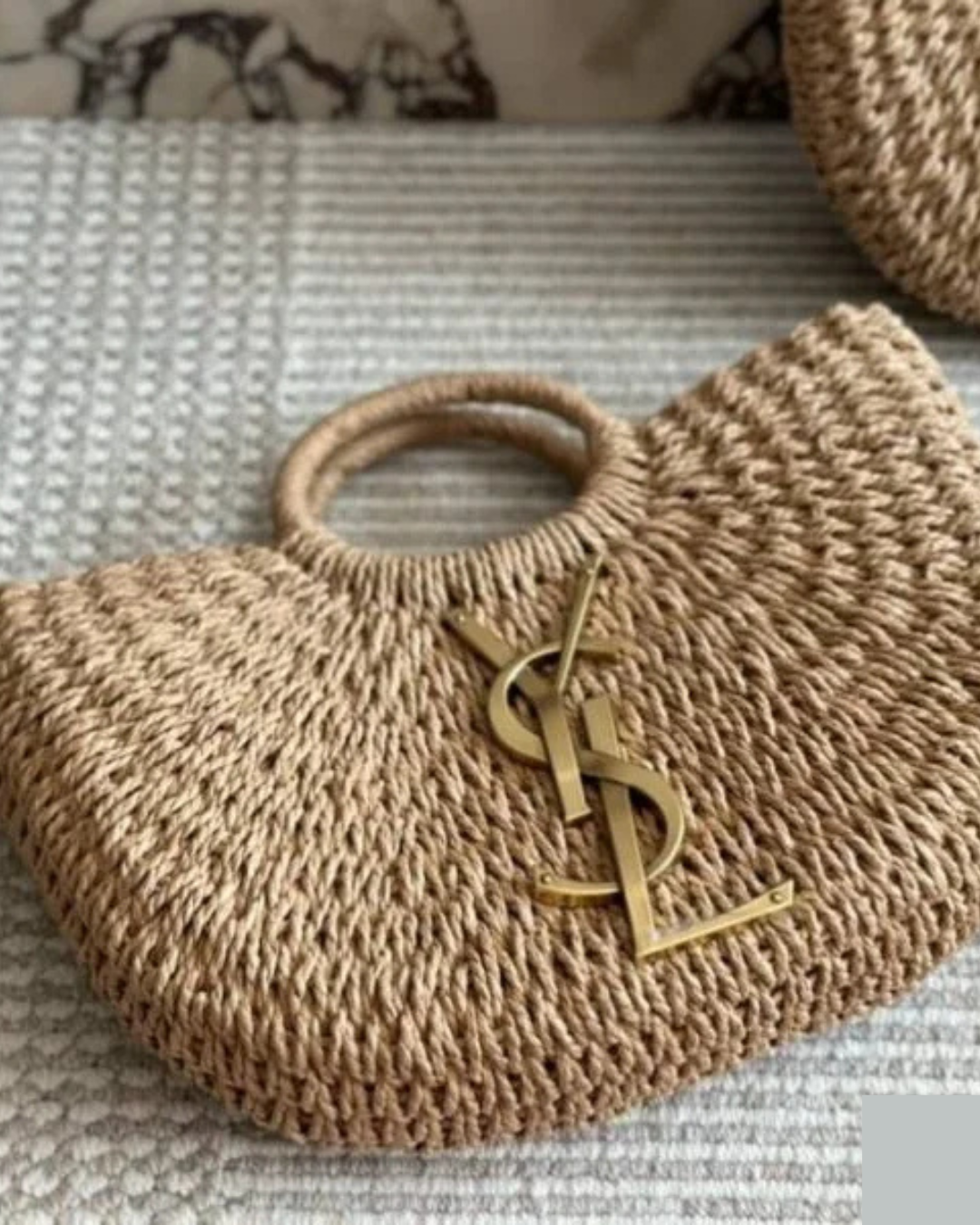 YSL RAFFIA BAG
