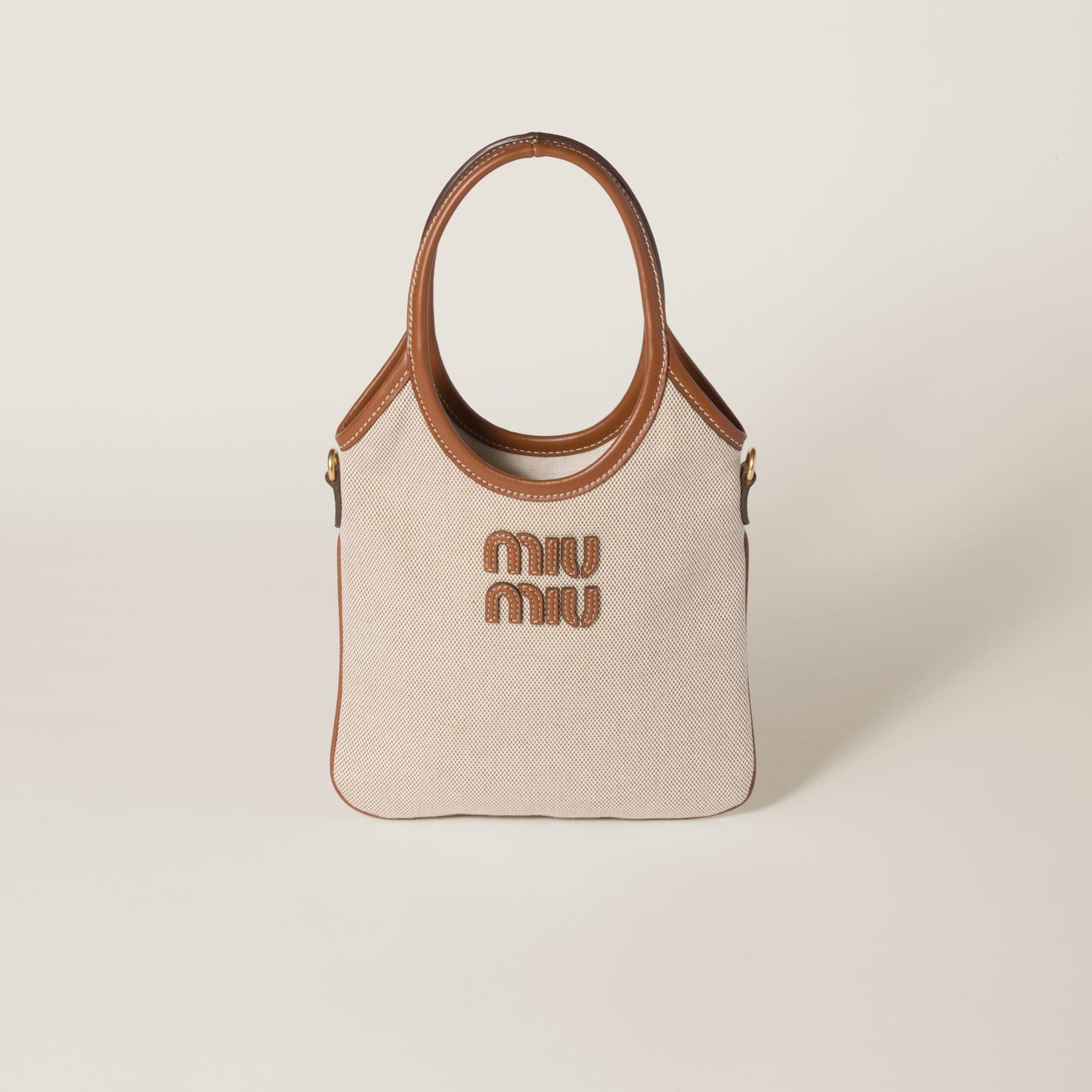 IVY canvas and leather bag (Mini)