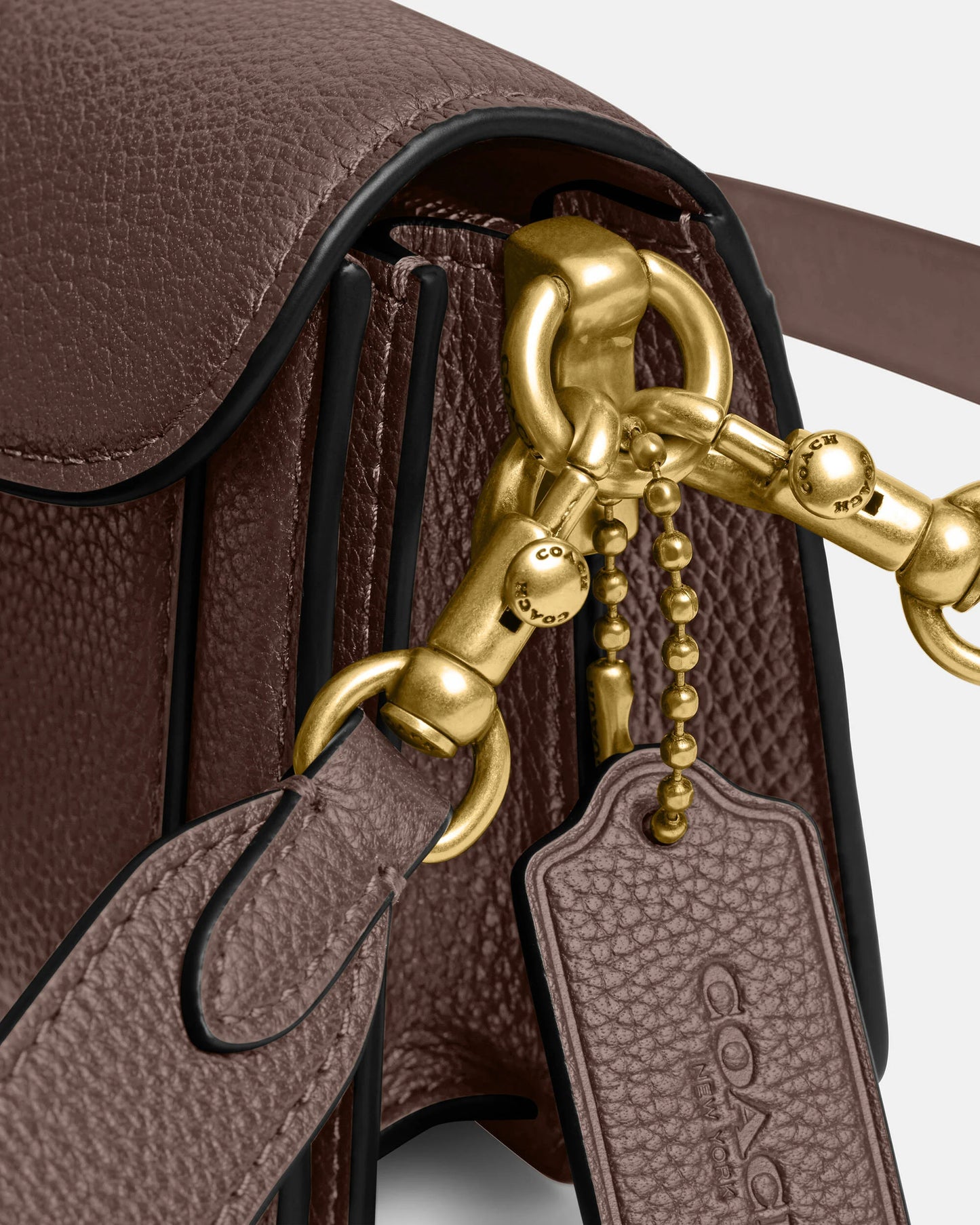 COACH tabby Shoulder Bag 20 Brown II