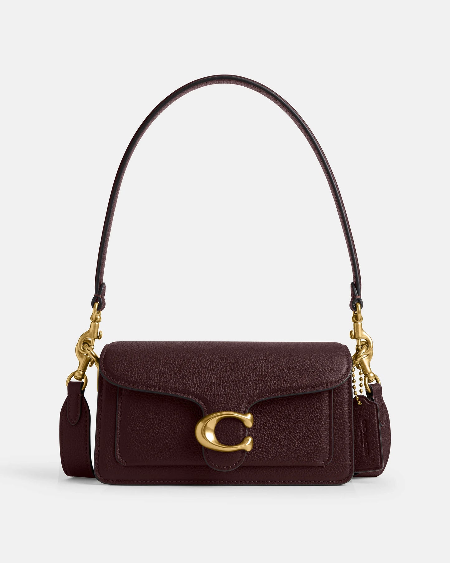 COACH tabby Shoulder Bag 20 BURGUNDY
