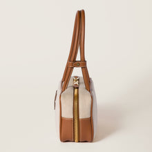 Beau canvas and leather bag