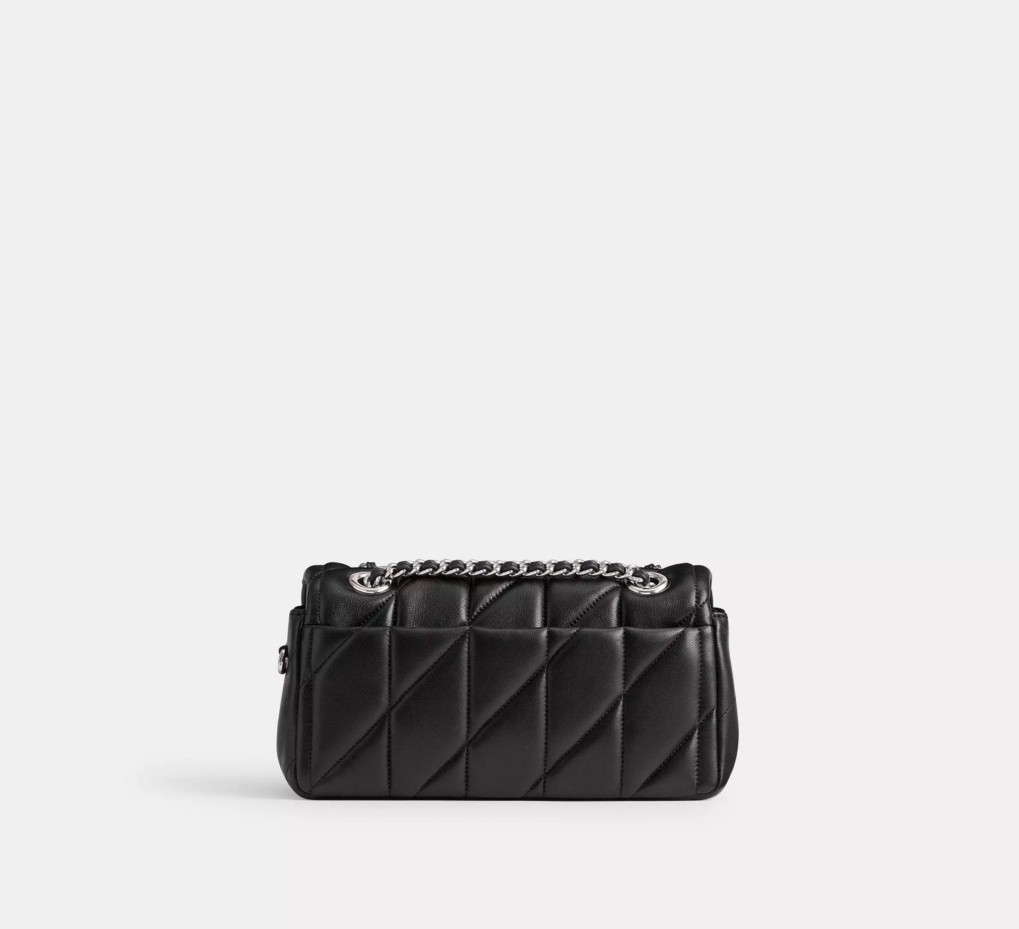 COACH Tabby Shoulder Bag 20 With Pillow Quilting BLACK Argento/Nero