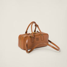 Arcadie leather bag ( Large) Cognac Color