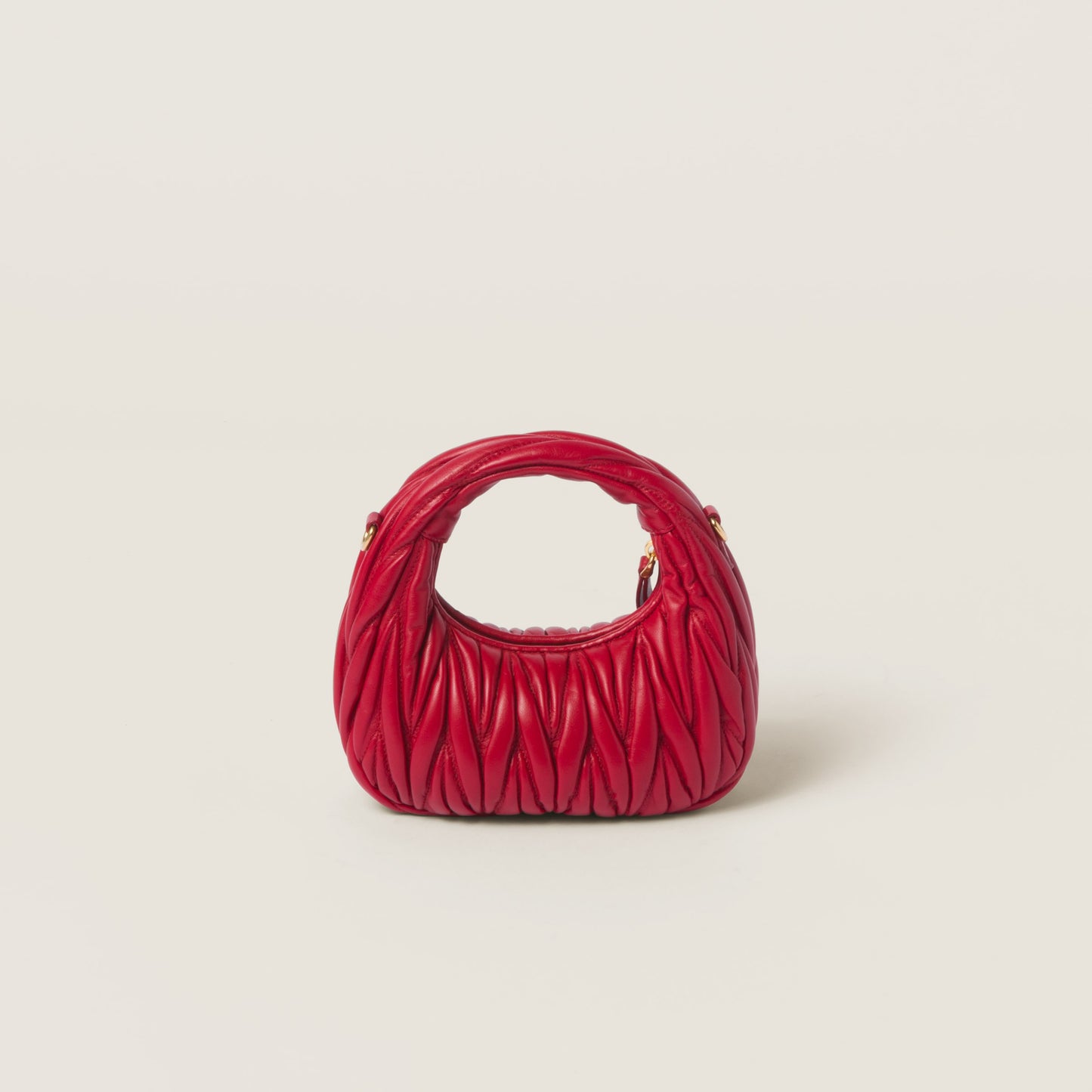 Wander nap leather hobo bag Red -  حقيبة هوبو أحمر Wander جلد