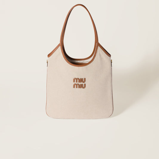 IVY canvas and leather bag (Regular)