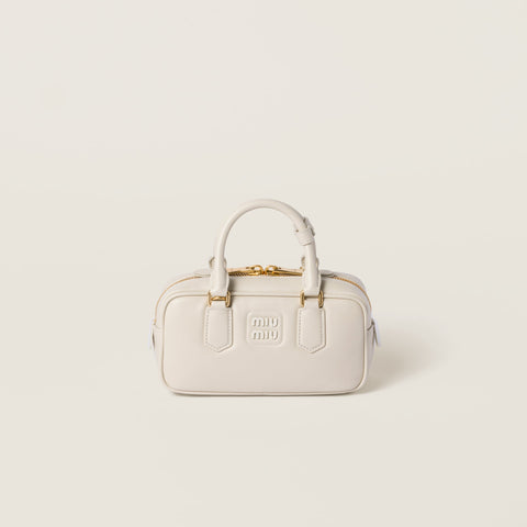 Arcadie leather bag Chalk White (Regular)