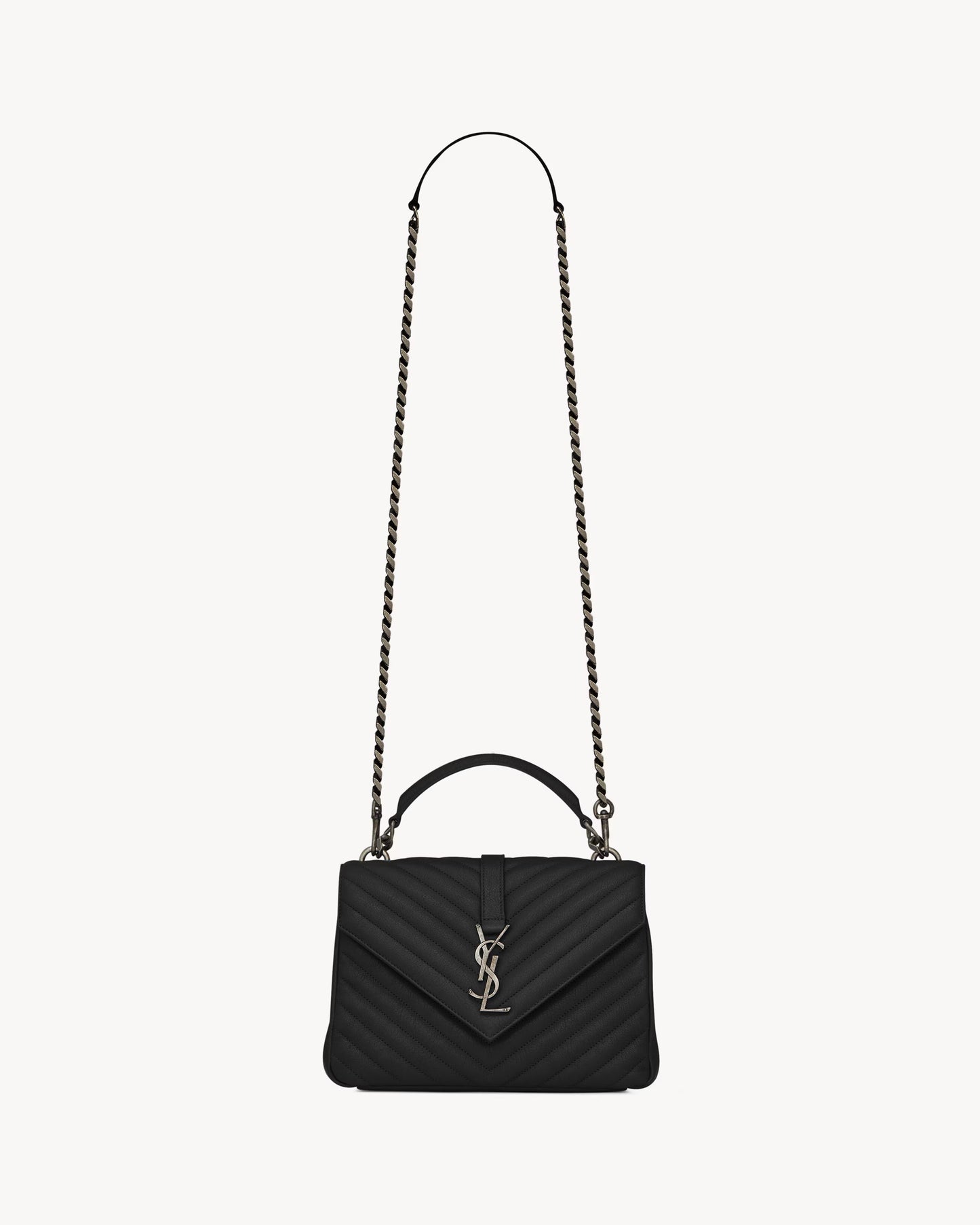 YSL COLLEGE MEDIUM IN QUILTED LEATHER