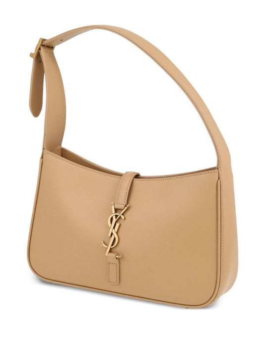 Saint Laurent LE 5 À 7 In Smooth Leather Beige _ 25 cm