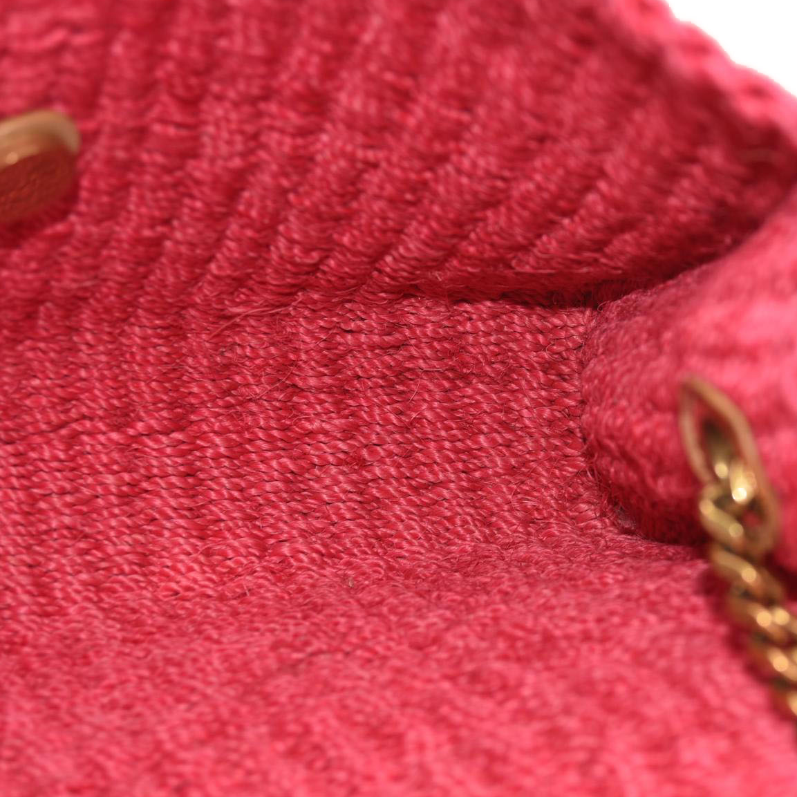 Saint Laurent Kate Raffia Shoulder Bag